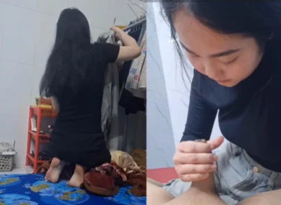 Tôi ghé thăm thằng bạn ốm được thổi kèn miễn phí mới sướng